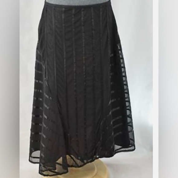BARANDA Black Women's Maxi Skirt Size 6 - Picture 1 of 6